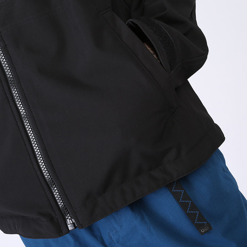 мужская черная куртка Carhartt WIP Softshell Jacket I026728-black - цена, описание, фото 4